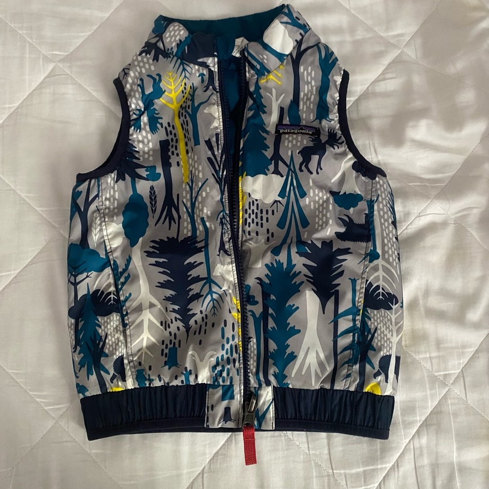 Toddler Patagonia Reversible Vest